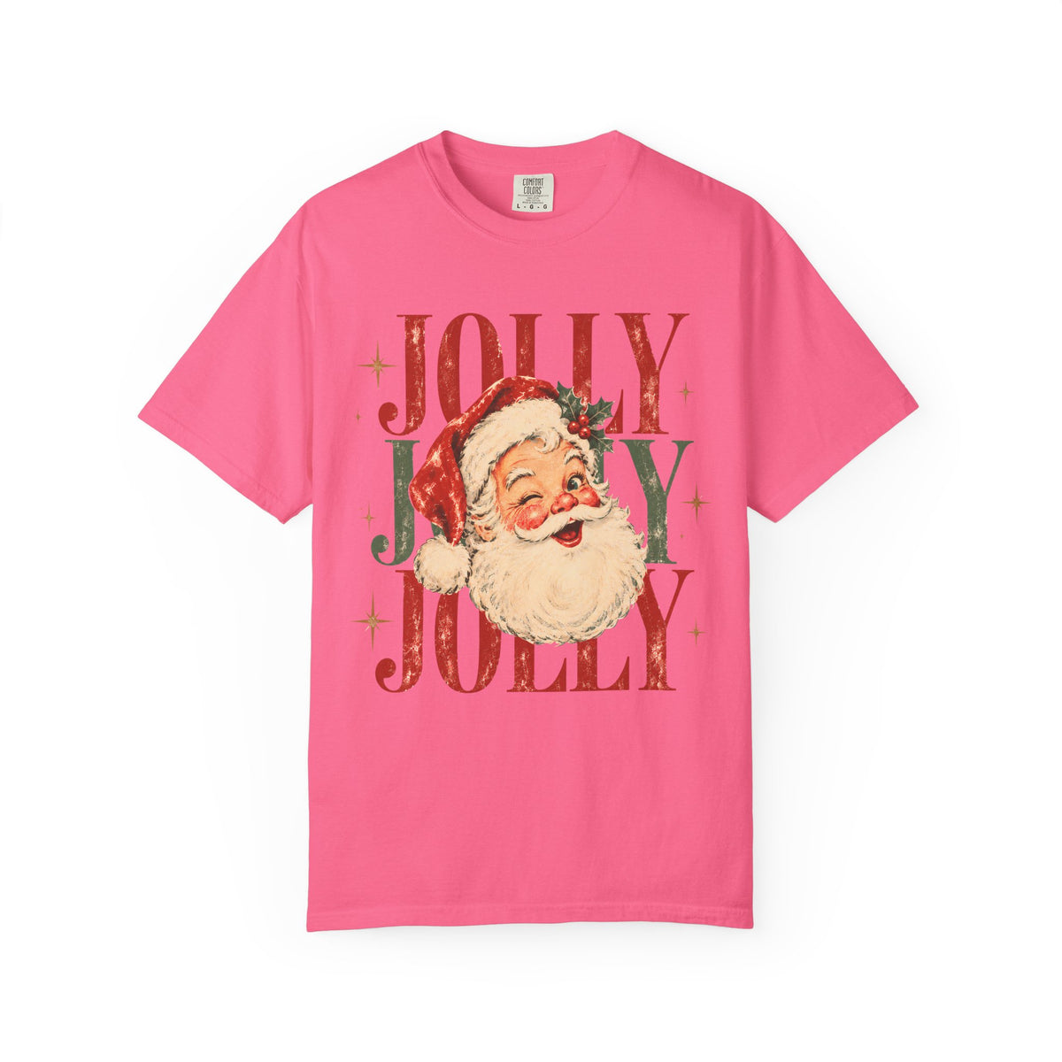 Jolly Jolly Jolly Santa Christmas T-Shirt