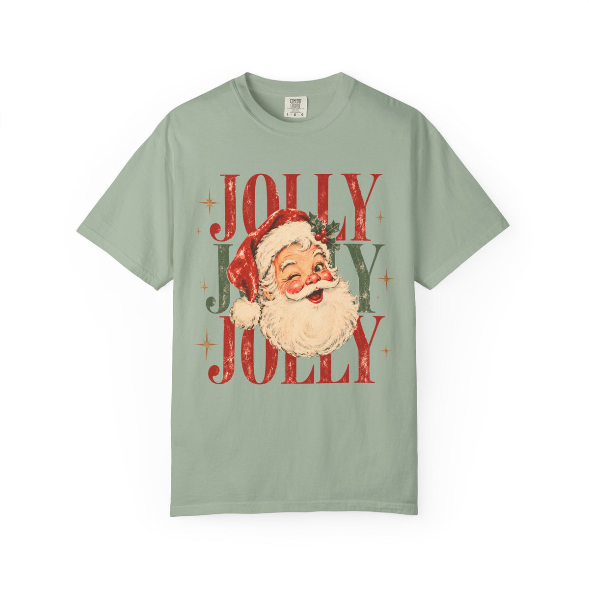 Jolly Jolly Jolly Santa Christmas T-Shirt