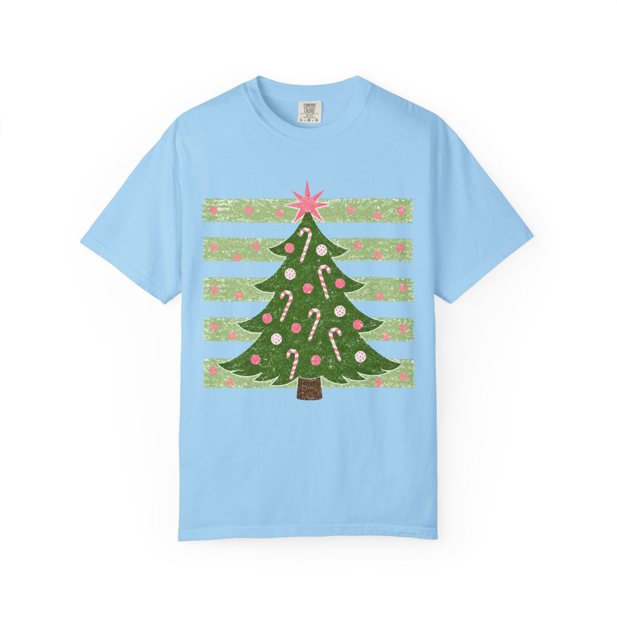 Christmas Tree Candy Cane T-Shirt