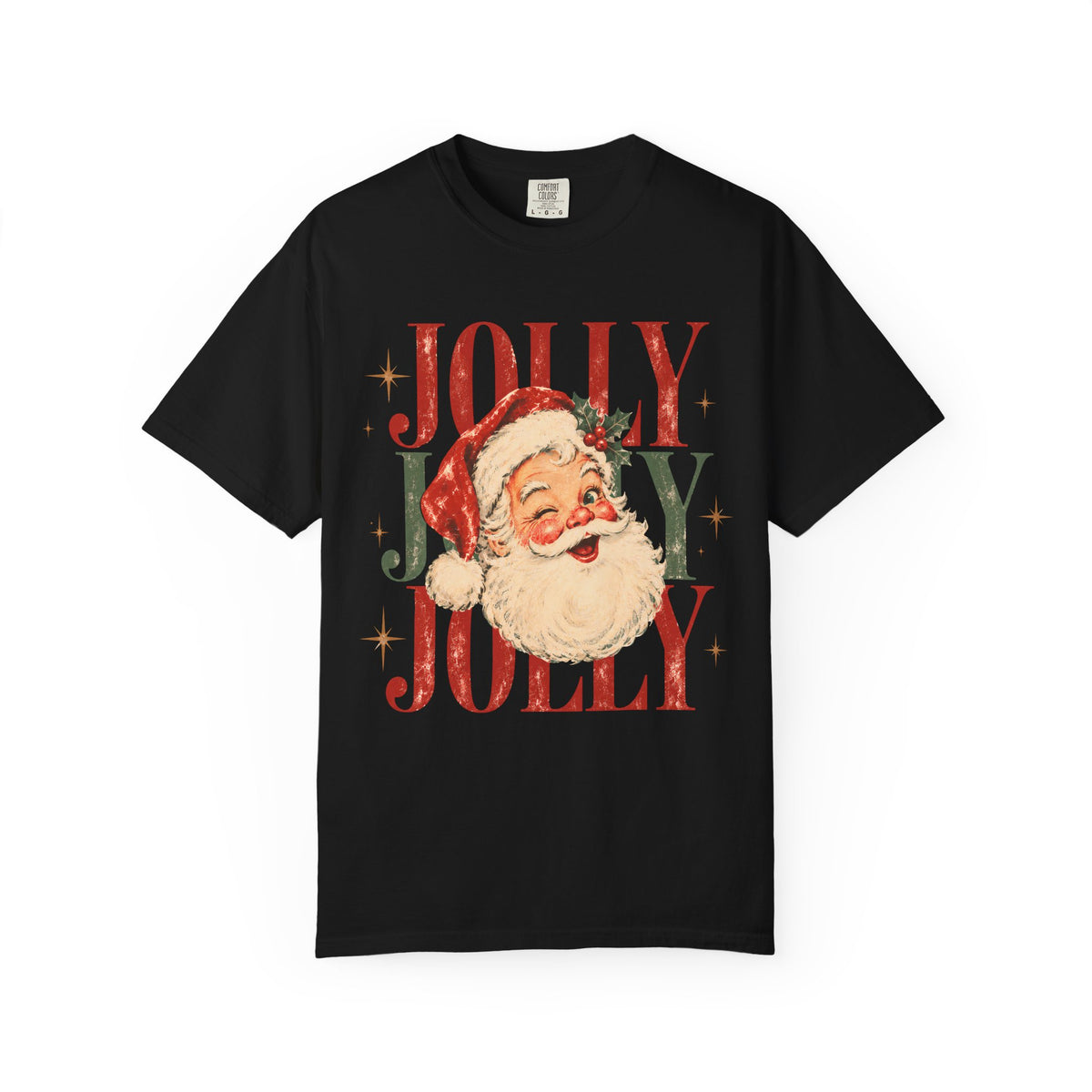 Jolly Jolly Jolly Santa Christmas T-Shirt