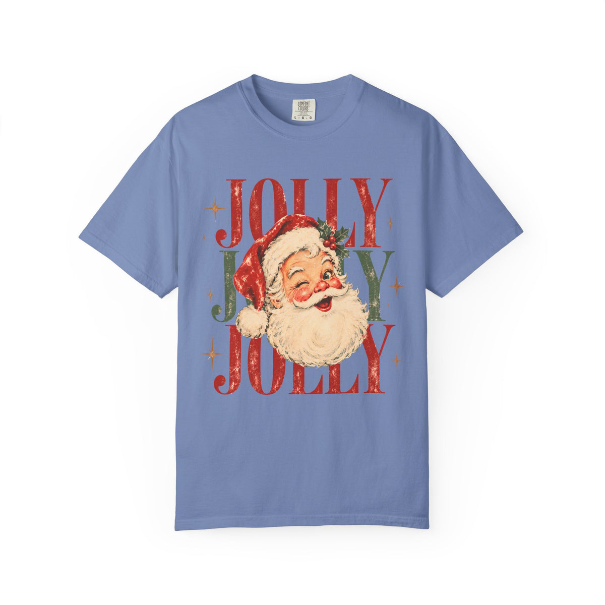 Jolly Jolly Jolly Santa Christmas T-Shirt