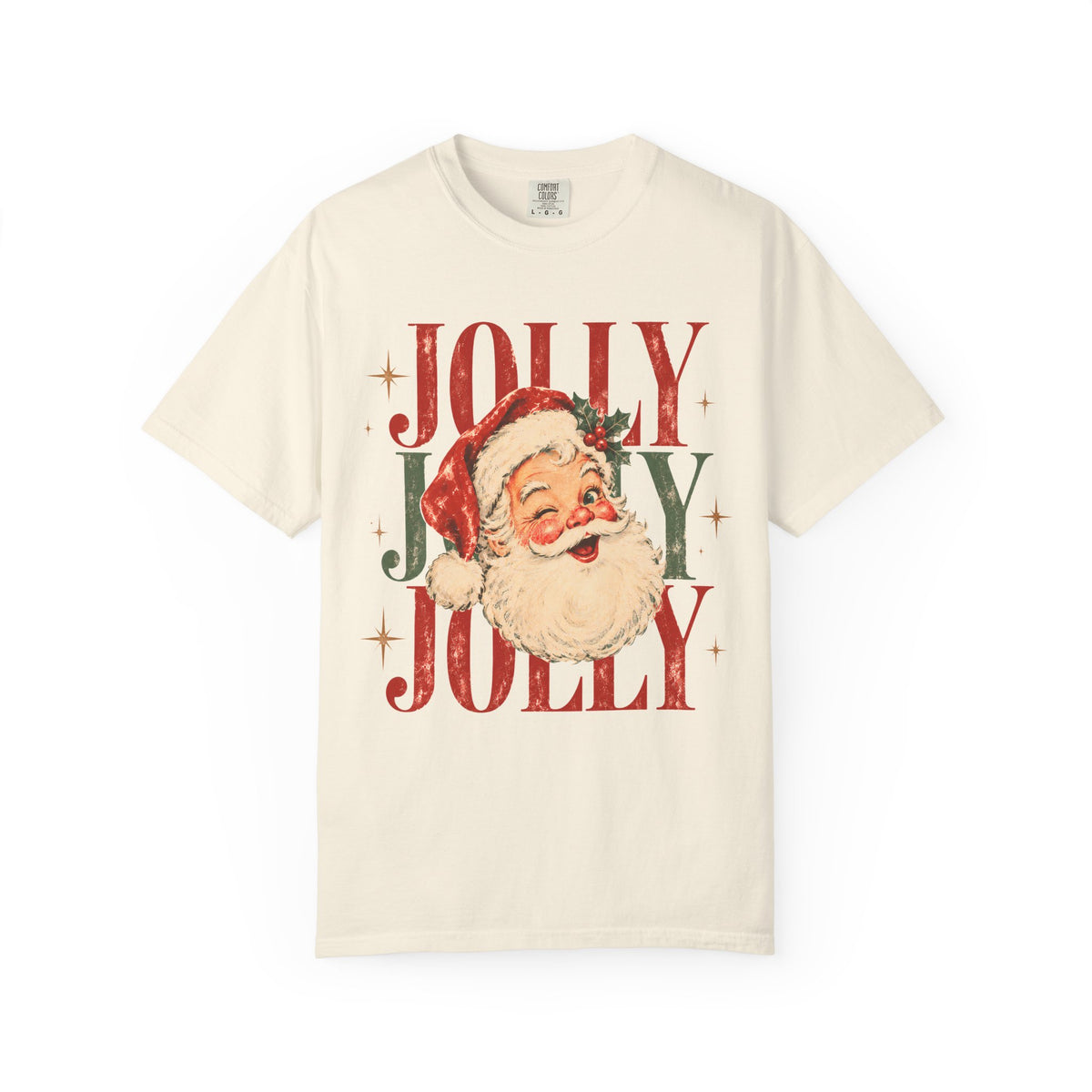 Jolly Jolly Jolly Santa Christmas T-Shirt