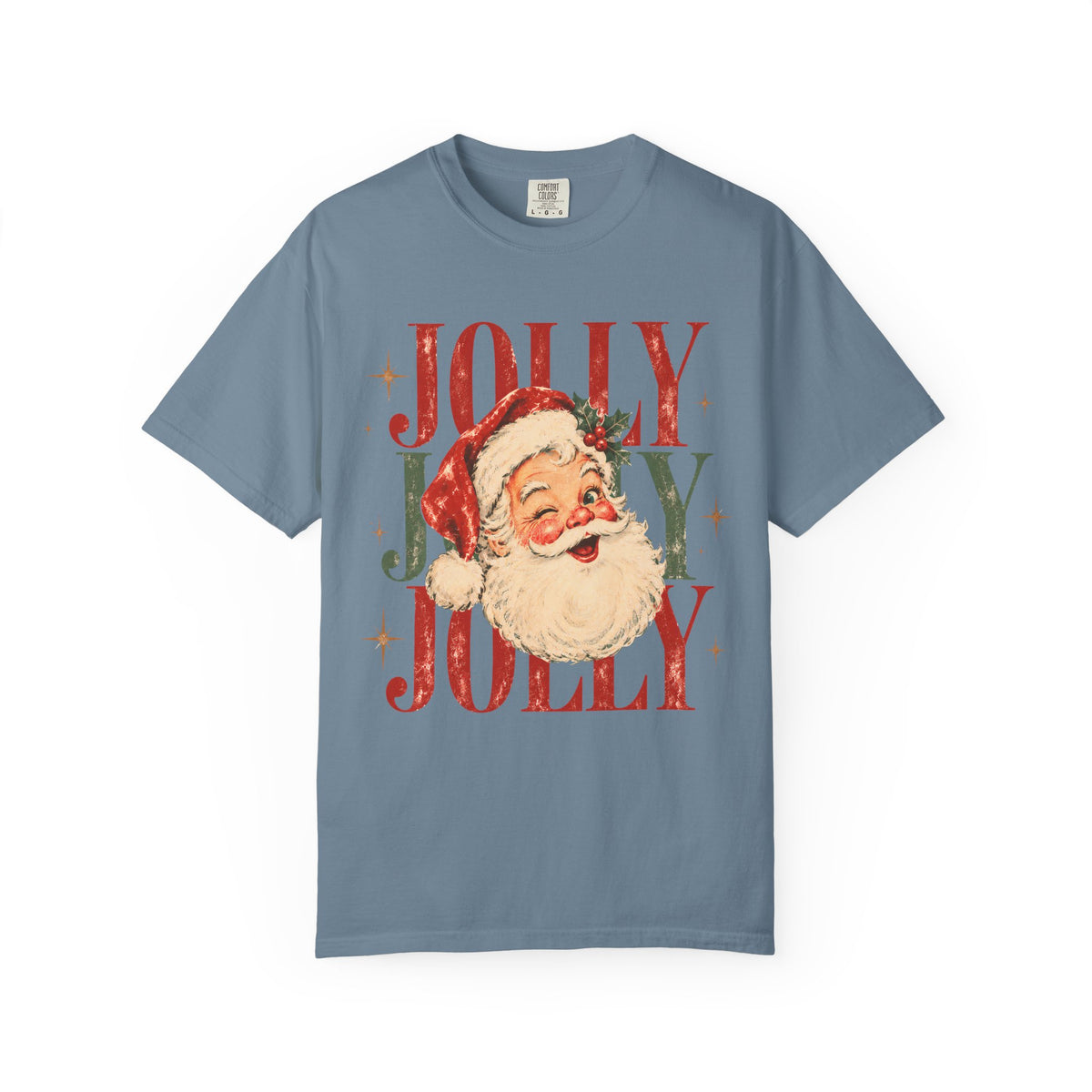 Jolly Jolly Jolly Santa Christmas T-Shirt