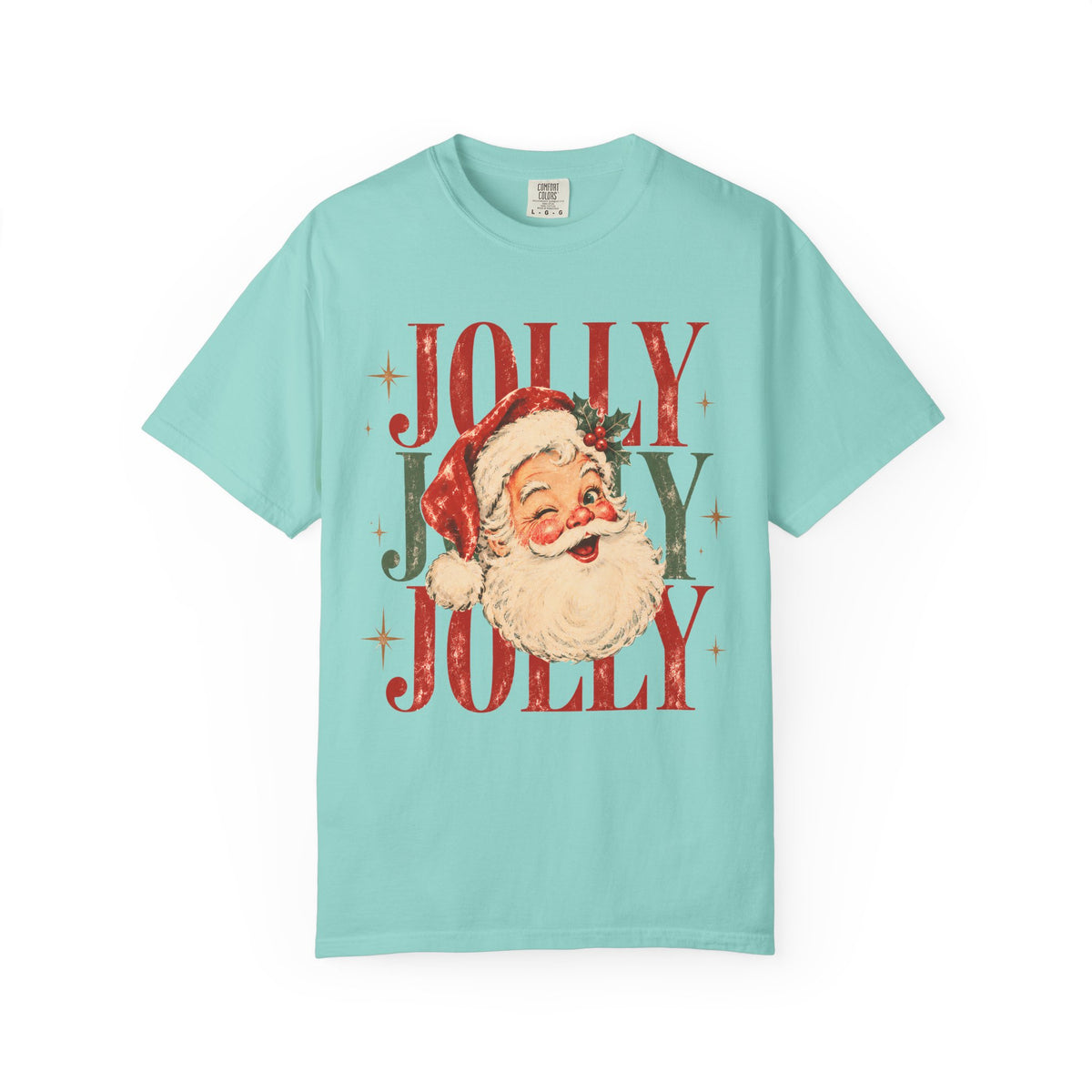 Jolly Jolly Jolly Santa Christmas T-Shirt
