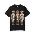 Nutcracker Trio Graphic T‑Shirt — Vintage Holiday Christmas Tee