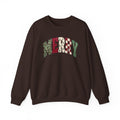 Merry Patchwork Crewneck Sweatshirt