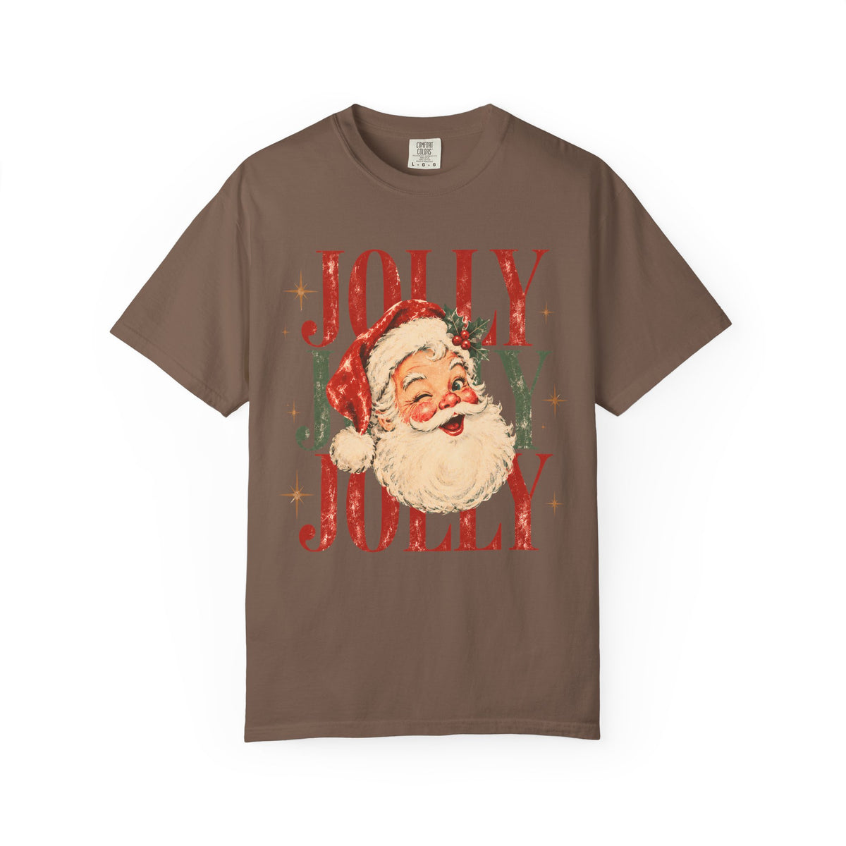 Jolly Jolly Jolly Santa Christmas T-Shirt