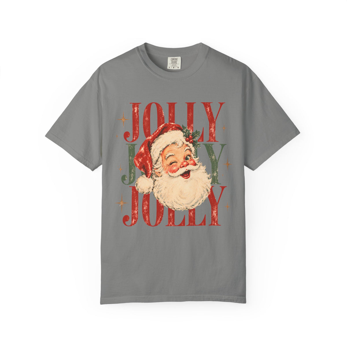 Jolly Jolly Jolly Santa Christmas T-Shirt