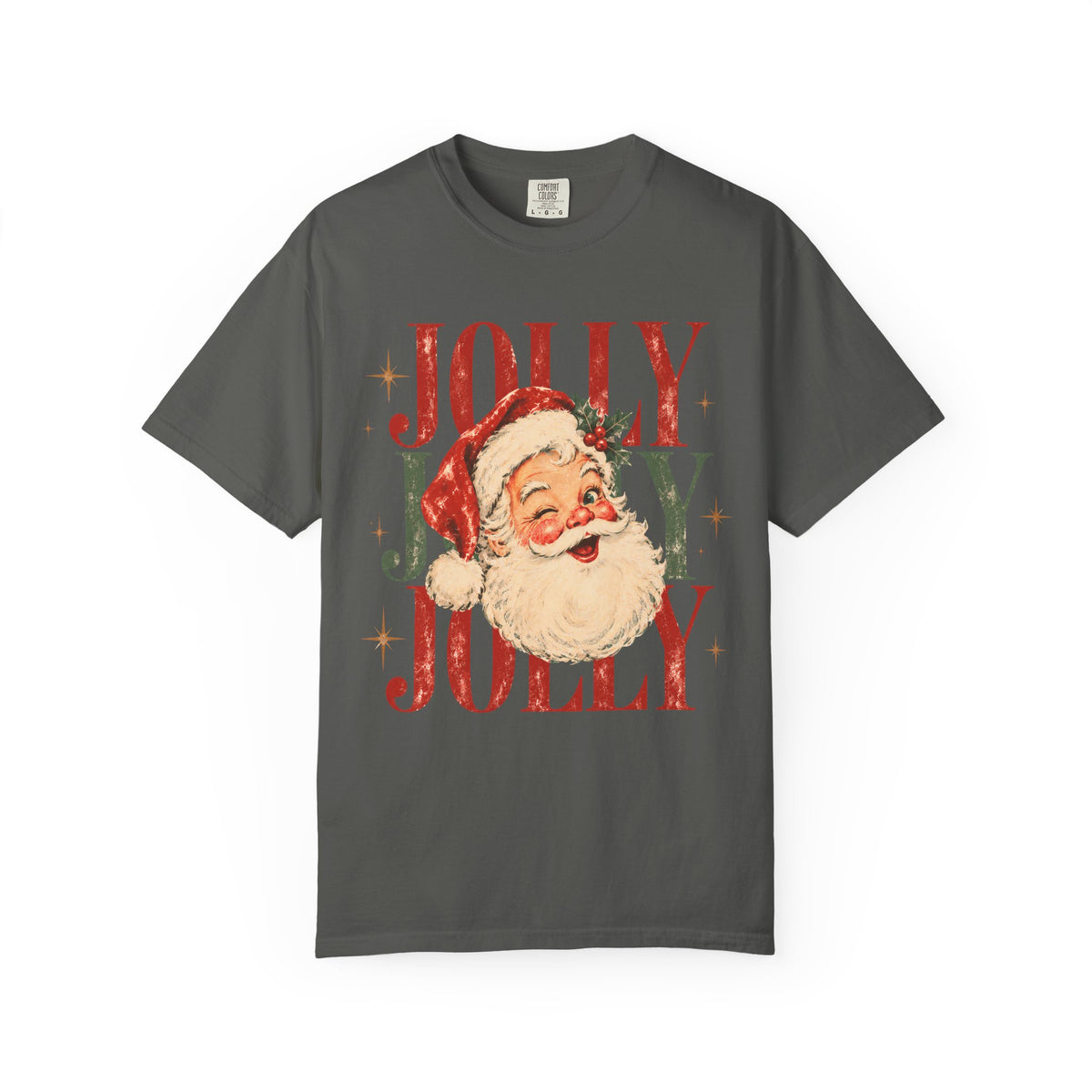 Jolly Jolly Jolly Santa Christmas T-Shirt
