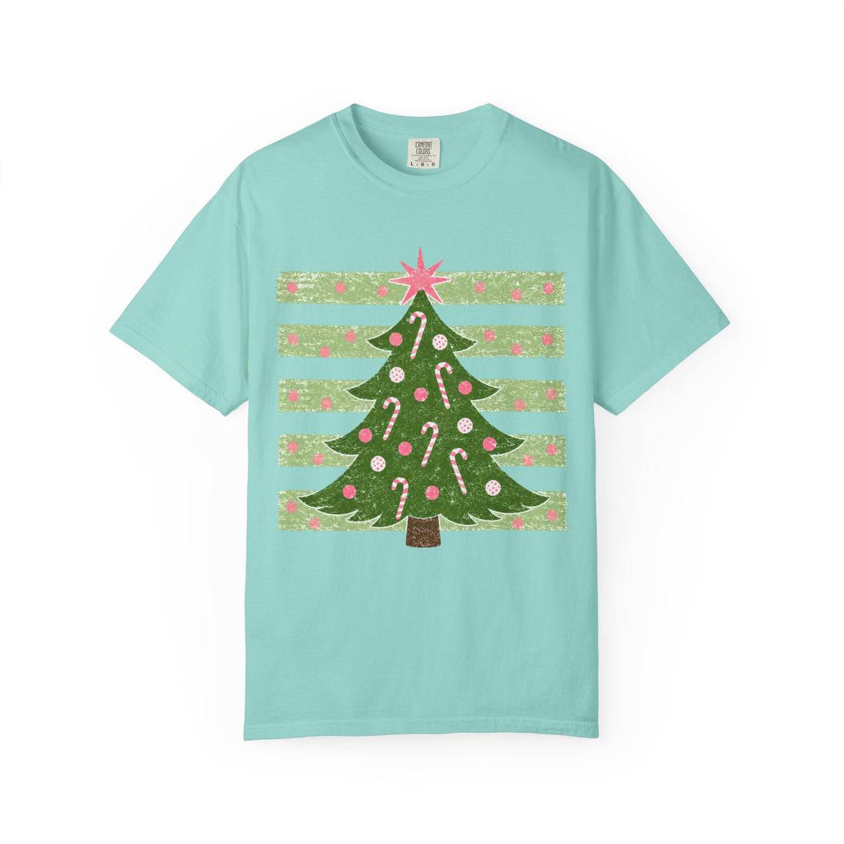 Christmas Tree Candy Cane T-Shirt